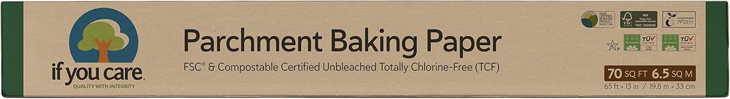 If You Care Unbleached Baking Parchment