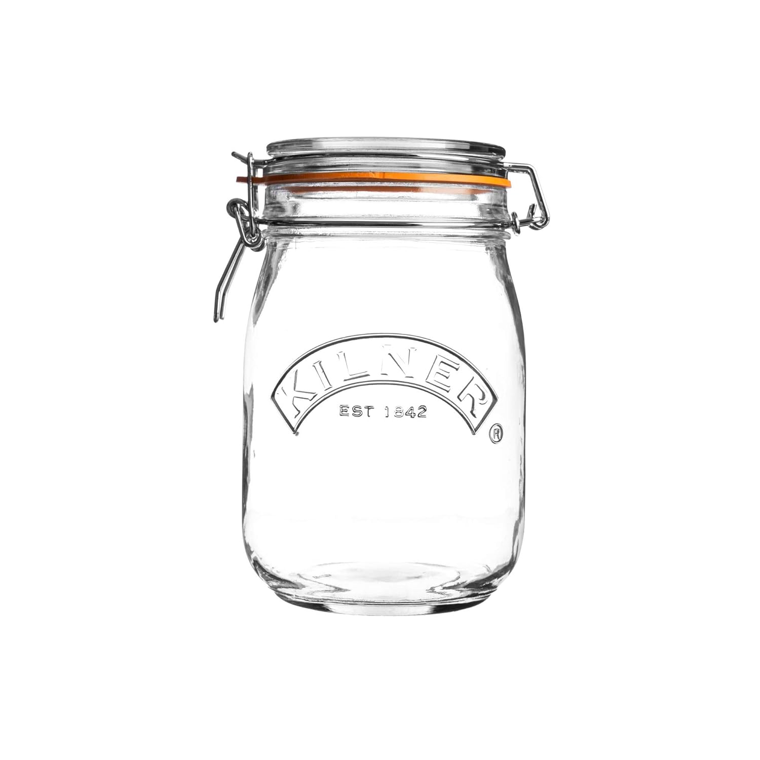Kilner Clip Top Glass Jar 1L