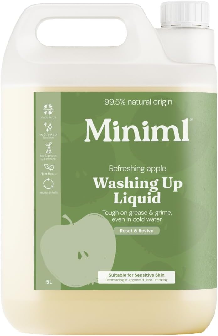 Miniml Washing Up Liquid 5L Refill