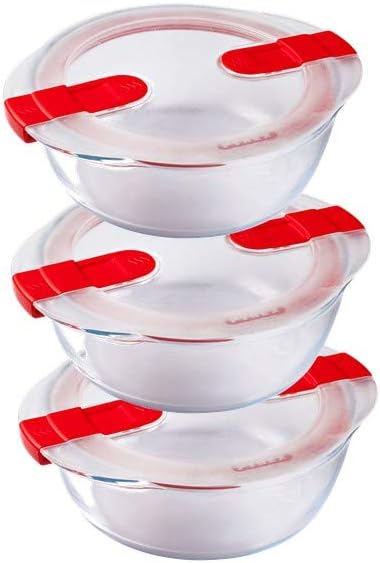 Pyrex Cook & Store Round Glass Set